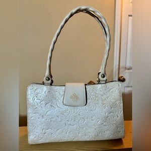 Patricia Nash Tooled Leather Satchel – Excellent Condition
